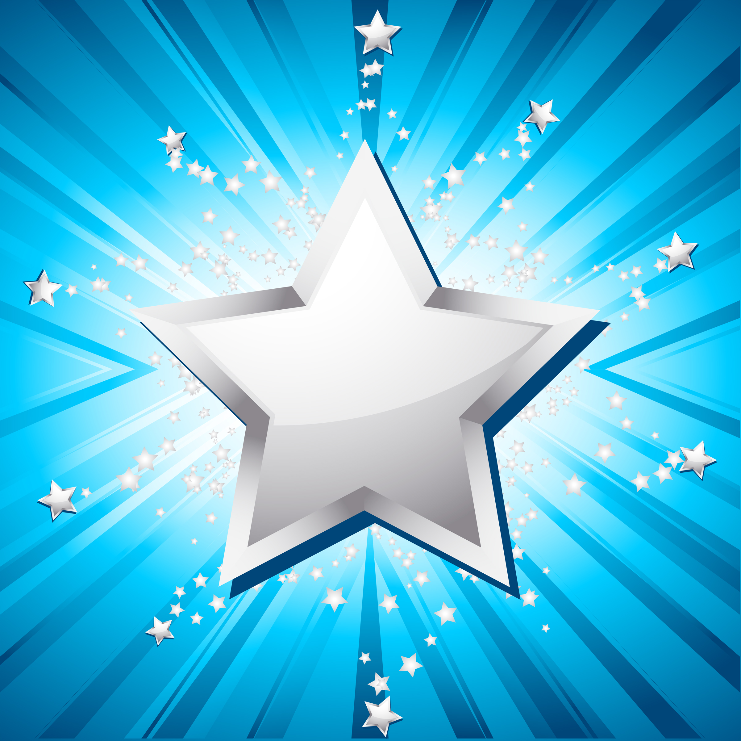 Festive Silver Star