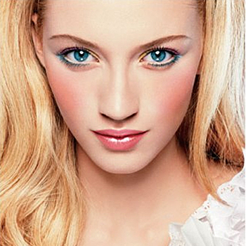 Woman with blonde hair