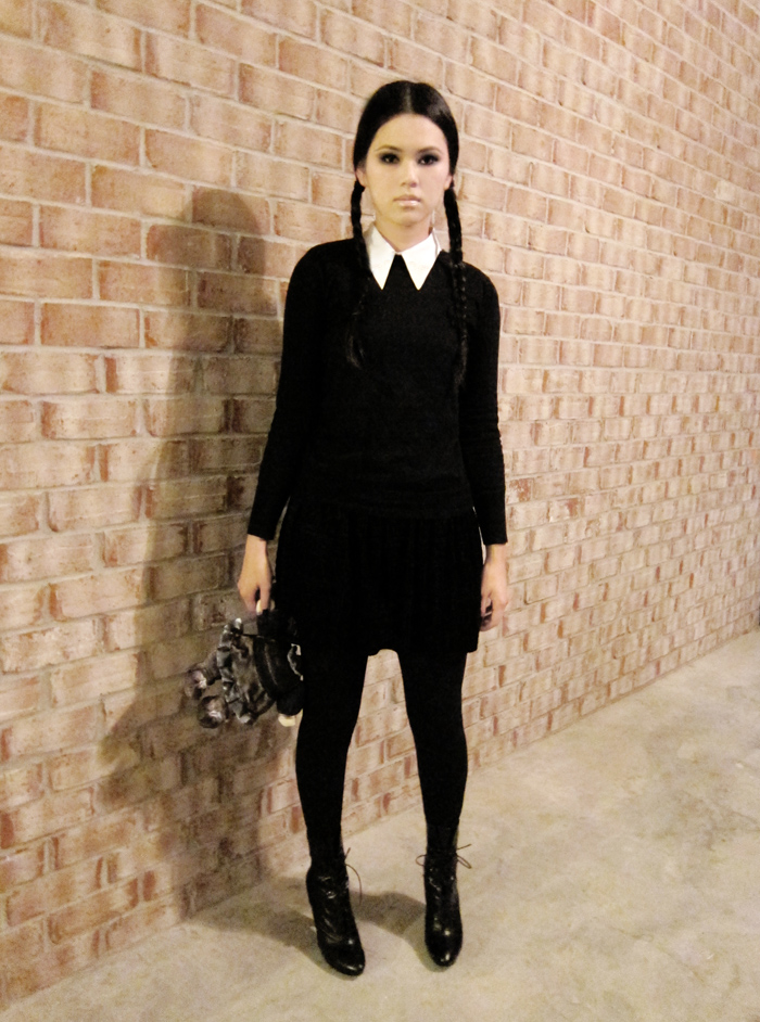 Wednesday Adams Halloween Costume Xenon Academy Page Array