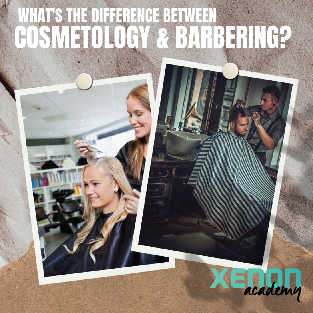 What's the difference between cosmetology and barbering?